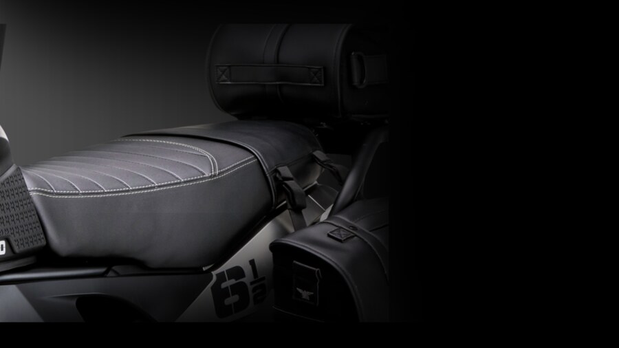 Asiento Plano Negro Moto Morini