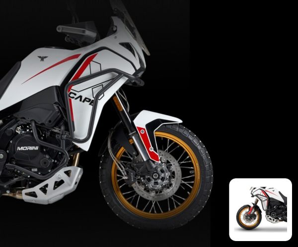 Set Defensas Altas y Bajas montadas Moto Morini