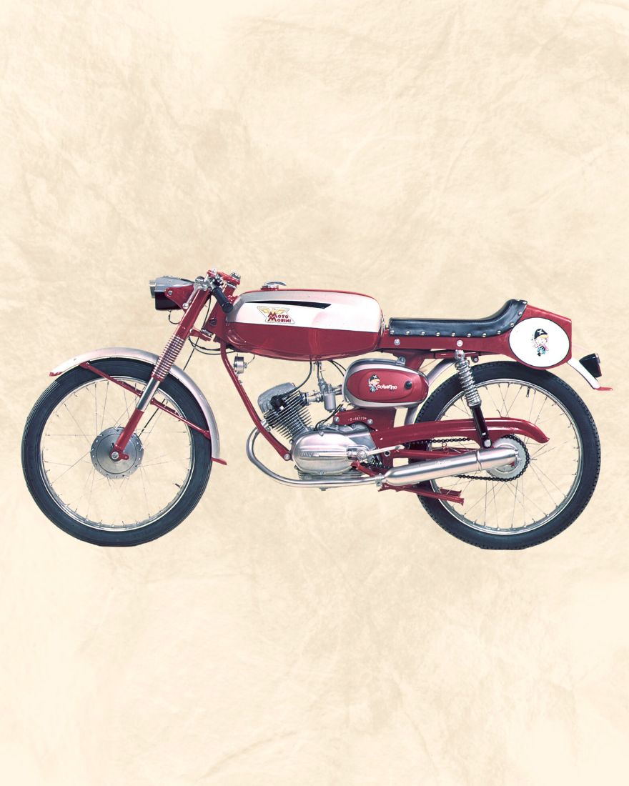 Moto Morini deportiva de los años 60