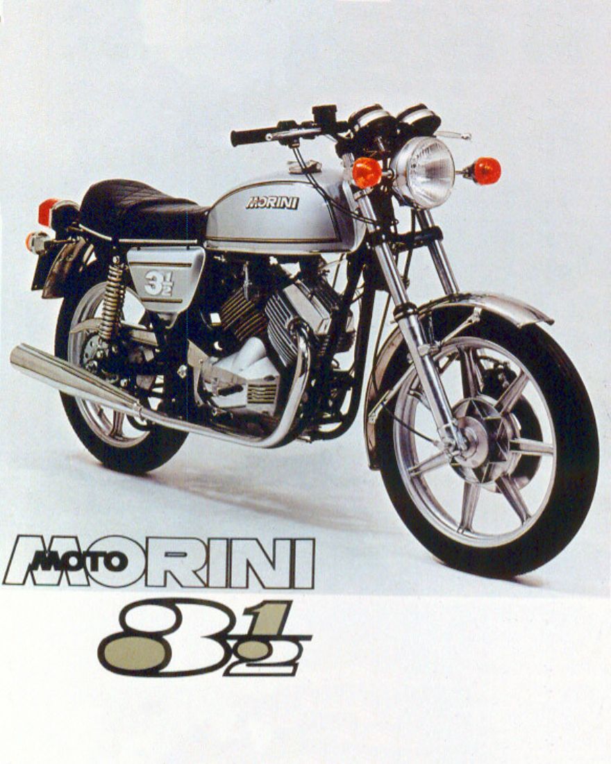 Afiche de la Moto Morini 3½