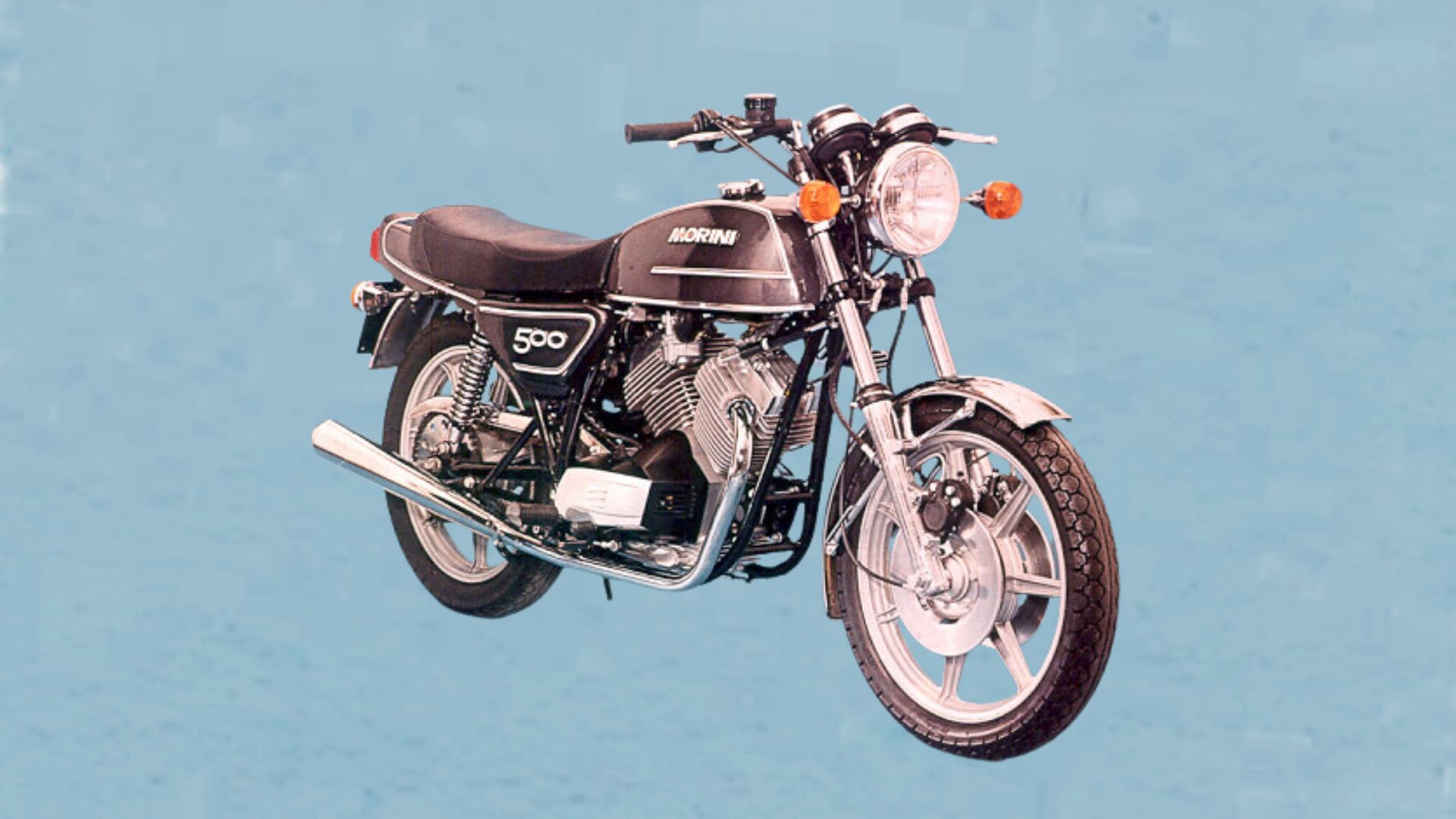 Moto Morini 500 de fines de los años 70